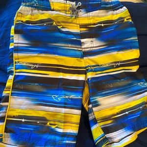 Boys Shark swim trunks